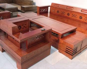 Bàn ghế đối sồi Nga BG053